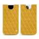 Capa em pele Apple iPhone 13 Pro - Jaune soulèu - Couture