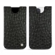 硬质真皮保护套 Apple iPhone 13 Pro - Autruche nero