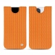硬质真皮保护套 Apple iPhone 13 Pro - Abaca arancio