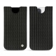 Funda de piel Apple iPhone 13 Pro - Abaca nero