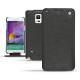 Lederschutzhülle Samsung SM-N910 Galaxy Note 4  - Autruche nero