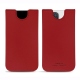 Apple iPhone 13 Pro leather pouch - Rouge PU