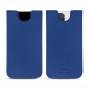 Custodia in pelle Apple iPhone 13 Pro - Bleu Océan PU