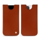 Apple iPhone 13 Pro leather pouch - Orange Veggie