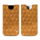 Custodia in pelle Apple iPhone 13 Pro Max - Or Maïa - Couture ( Pantone 871C ) 