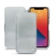 レザーケース Apple iPhone 13 Pro - Platinium ( Pantone 877C ) 