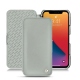 Funda de piel Apple iPhone 13 Pro - Gris ( Nappa - Pantone W428C ) 