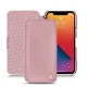 Lederschutzhülle Apple iPhone 13 Pro - Rose ( Nappa - Pantone 2365C ) 