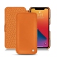 Lederschutzhülle Apple iPhone 13 Pro - Orange ( Nappa - Pantone 1495U ) 