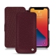 Capa em pele Apple iPhone 13 Pro - Lie de vin ( Pantone 5115C ) 