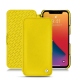 レザーケース Apple iPhone 13 Pro - Jaune fluo
