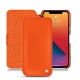 Custodia in pelle Apple iPhone 13 Pro - Orange fluo