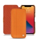 レザーケース Apple iPhone 13 Pro - Abaca arancio