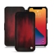 Apple iPhone 13 Pro leather case - Rouge Patine