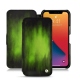 Capa em pele Apple iPhone 13 Pro - Vert Patine