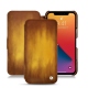 Apple iPhone 13 Pro leather case - Doré Patine