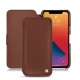 レザーケース Apple iPhone 13 Pro - Marron délicat
