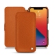Apple iPhone 13 Pro leather case - Orange vibrant