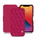 Capa em pele Apple iPhone 13 Pro Max - Rose fluo - Couture