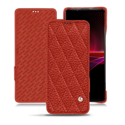 Stylish and elegant cover for Sony Xperia 1 IIIPapaye - Couture ( Pantone #b54317 ) 