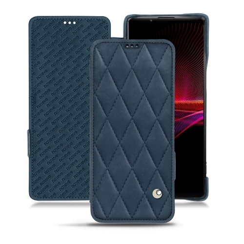Stilvolle und elegante Hülle für Sony Xperia 1 IIIJean vintage - Couture ( Pantone #2f414f  ) 