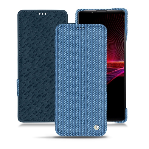 Housse chic et élégante pour Sony Xperia 1 IIIAbaca ishia ( Pantone #395775 ) 