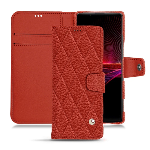 Premium-Hülle für Sony Xperia 1 IIIPapaye - Couture ( Pantone #b54317 ) 