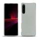 Coque cuir Sony Xperia 1 III - Gris ( Nappa - Pantone W428C ) 