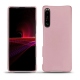 Coque cuir Sony Xperia 1 III - Rose ( Nappa - Pantone 2365C ) 