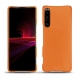 硬质真皮保护套 Sony Xperia 1 III - Orange ( Nappa - Pantone 1495U ) 