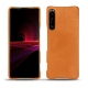 Lederschutzhülle Sony Xperia 1 III - Mandarine vintage ( Pantone 165C ) 