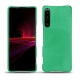 Lederschutzhülle Sony Xperia 1 III - Menthe vintage ( Pantone 562C ) 