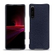 Sony Xperia 1 III leather cover - Cobalt ( Pantone 2766C ) 