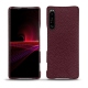 Funda de piel Sony Xperia 1 III - Lie de vin ( Pantone 5115C ) 