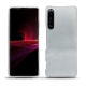 Lederschutzhülle Sony Xperia 1 III - Platinium ( Pantone 877C ) 