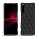 Lederschutzhülle Sony Xperia 1 III - Noir - Couture ( Nappa - Black ) 