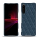 Capa em pele Sony Xperia 1 III - Indigo - Couture ( Pantone 303U ) 