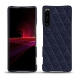 Custodia in pelle Sony Xperia 1 III - Cobalt - Couture ( Pantone 2766C ) 