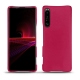 Funda de piel Sony Xperia 1 III - Rose fluo