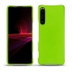 Capa em pele Sony Xperia 1 III - Vert fluo