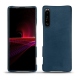 Funda de piel Sony Xperia 1 III - Blu mediterran