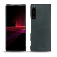 Coque cuir Sony Xperia 1 III - Blu marino