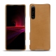 Capa em pele Sony Xperia 1 III - Castan esparciate