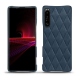 硬质真皮保护套 Sony Xperia 1 III - Jean vintage - Couture