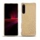 Coque cuir Sony Xperia 1 III - Serpent sabbia