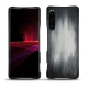 Lederschutzhülle Sony Xperia 1 III - Gris Patine