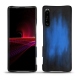 Capa em pele Sony Xperia 1 III - Bleu Patine