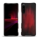 硬质真皮保护套 Sony Xperia 1 III - Rouge Patine
