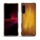 Lederschutzhülle Sony Xperia 1 III - Doré Patine