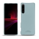 Coque cuir Sony Xperia 1 III - Bleu ciel PU